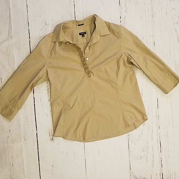 Talbots Ruffled Top - Picture 3 of 6